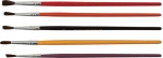Кисти, натуральная щетина, деревянная ручка, круглые, 5 шт, FIT, 01512
