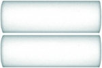 Ролики поролоновые белые Профи 2 шт 180 мм, FIT, 02815