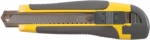 Нож технический 18 мм усиленный лезвие 15 сегментов, FIT, 10254
