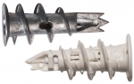 Дюбель металлический для гипрока, острокон.Дрива тип М, 15 х 29 мм, ( фасовка 2 шт.), FIT, 24120-2