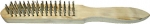 Корщетка с деревянной ручкой 4-х рядная, FIT, 38404