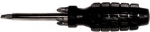 Отвертка с черной усиленной ручкой и 5 насадками CrV, FIT, 56245