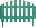 Забор декоративный , коричневый, длина 3 м. ( комплект - 7 шт.), FIT, 77482