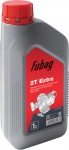 Масло моторное полусинтетическое для двухтактных бензиновых двигателей 1 литр 2Т Extra FUBAG 838267