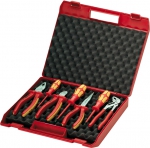 Набор инструментов в пластиковом чемодане, 7 предметов, KNIPEX, KN-002115