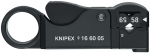 Инструмент для снятия изоляции с коаксиальных кабелей, KNIPEX, KN-166005SB