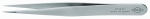 Прецизионный пинцет 115 мм, тонкие губки, пружинная сталь нержавеющая, KNIPEX, KN-922207
