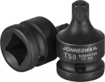 Насадка торцевая ударная 1/2"DR TORX® T50 40 мм JONNESWAY S09A44T50