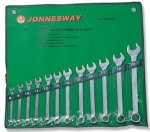 Набор ключей комбинированных 8-22мм, 12 предметов, JONNESWAY, W26112S