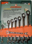 Набор комбинированных трещоточных ключей, JONNESWAY, W45308S