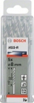 Сверло HSS-R 5 шт 105х87/133 мм DIN 338 по металлу, BOSCH, 2607018437