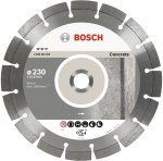 Диск алмазный отрезной Expert for Concrete 230х22,2 мм, BOSCH, 2608602559
