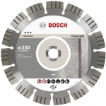 Алмазный отрезный круг Best for Concrete по бетону 230х22,23 мм, BOSCH, 2608602655