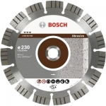 Диск алмазный отрезной Best for Abrasive 125х22,2 мм, BOSCH, 2608602680