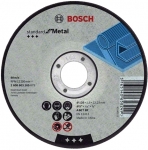 Отрезной круг Standard по металлу 125х2.5 мм, вогнутый, BOSCH, 2608603160
