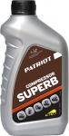 Масло компрессорное 1 л, COMPRESSOR OIL GTD, PATRIOT, 850030600