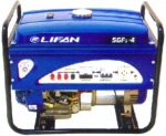 Генератор бензиновый 5,0 кВт, БГ-5,0Э-3Ф, LIFAN, 5GF2-4
