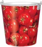 Ведро оцинкованное 5 литров "помидоры", ЦЕНТРОИНСТРУМЕНТ, 1040-5-2