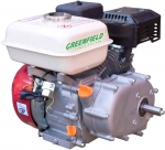Бензиновый двигатель с понижающим редуктором 5,5 л/с, GREEN-FIELD, GF-168F-R (GX160)