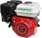Бензиновые мотопомпа для слабозагрязнённой воды с большим напором 5,5 л/с, GREEN-FIELD, GF 168F -15H