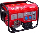 Генератор бензиновый серия GF 3,5 кВт, GREEN-FIELD, GF 4500E