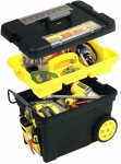 Ящик для инструмента пластмассовый с колесами "Pro Mobile Tool Chest" с органайзером и съемными отделениями в крышке, STANLEY, 1-92-083