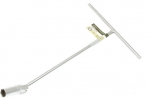 Ключ свечной шарнирный с резиновой вставкой 16мм 6-гр, L=500 мм "ДТ" 45/1, ДЕЛО ТЕХНИКИ, 547616