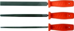 Напильник трехгранный для заточки пил 150 мм, тип насечки 2, КРАТОН, 2 18 01 002