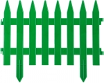 Забор декоративный КЛАССИКА, зеленый, GRINDA