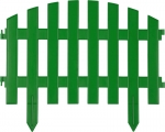 Забор декоративный "АР ДЕКО", 28x300см, зеленый, GRINDA, 422203-G
