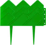 Бордюр декоративный для клумб,  зеленый, GRINDA