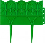 Бордюр декоративный для цветников, зеленый, GRINDA