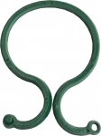 Крепление для подвязки растений, тип - пластиковое кольцо с перехлестным креплением на защелке, 25шт, GRINDA, 8-422377-H25_z01