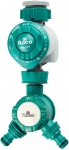Таймер для подачи воды, механический, в комплекте с распределителем двухканальным, 3/4"х1", RACO, 4275-55/732D