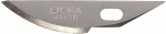 Лезвия закругленные для ножа AK-4,5 шт, OLFA