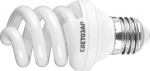 Энергосберегающая лампа "ЭКОНОМ" спираль, цоколь E27 (стандарт), Т3, яркий белый свет (4000 К), 6000 час, 9 Вт (45), СВЕТОЗАР, 44354-09