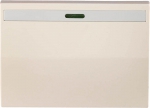 Выключатель "ЭФФЕКТ" проходной, с эффектом свечения, одноклавишный, без вставки и рамки, бежевый, 10 А/~250 В, СВЕТОЗАР, SV-54438-B