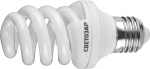 Энергосберегающая лампа ЭКОНОМ спираль, цоколь E27 (стандарт), теплый белый свет, СВЕТОЗАР