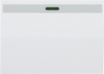 Выключатель "ЭФФЕКТ" одноклавишный, с эффектом свечения, 10 A, 250 B, СВЕТОЗАР, SV-54431-W