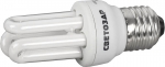Энергосберегающая лампа "Стержень - 3U" цоколь E27 теплый белый свет 9 Вт СВЕТОЗАР SV-44432-09