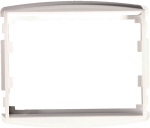 Вставка "ЭФФЕКТ" декоративная цвет белый одинарная СВЕТОЗАР SV-54460-W