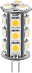 Лампа светодиодная "LED technology", теплый белый свет (3000 К), 12В, 3,5 Вт (20), СВЕТОЗАР, 44590-20