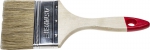 Кисть плоская "UNIVERSAL-STANDARD", светлая натуральная щетина, деревянная ручка, 100мм, STAYER, 0101-100