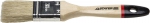 Кисть плоская "UNIVERSAL-EURO", светлая натуральная щетина, деревянная ручка, 38мм, STAYER, 0102-038