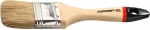 Кисть плоская "UNIVERSAL-EURO", светлая натуральная щетина, деревянная ручка, 50мм, STAYER, 0102-050