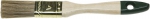 Кисть плоская "LASUR-STANDARD", смешанная (натуральная и искусственная) щетина, деревянная ручка, 25мм, STAYER, 01031-25