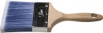 Кисть плоская "AQUA-LUX", искусственная щетина, неокрашенная профессиональная деревянная ручка, 100мм, STAYER, 01055-100