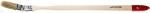 Кисть радиаторная "EURO", светлая натуральная щетина, деревянная ручка, 25мм, STAYER, 0111-25