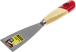 Шпательная лопатка "MASTER" c деревянной ручкой, 50 мм, STAYER, 1001-050