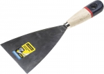 Шпательная лопатка "PROFI" c нержавеющим полотном, деревянная ручка, 100мм, STAYER, 10012-100